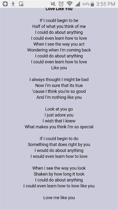 Love like you lyrics. Apr 26, 2020 ... Love Me Like You Do Lyrics singing by Ellie Goulding for the Fifty Shades of Grey. lyrics were written by Savan Kotecha, Tove Lo. 