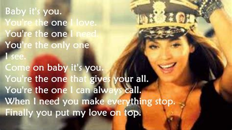 Love on top lyrics. Things To Know About Love on top lyrics. 