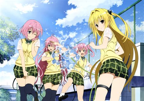 Love ru to darkness. On top of that, the transforming assassin, Golden Darkness, is still interested in killing him, but she has her own family issues to deal with. Not to mention, a different darkness lurks among the innocent pandemonium. Things are just as out of control as always, but danger is on the horizon! Source: Sentai Filmworks. 