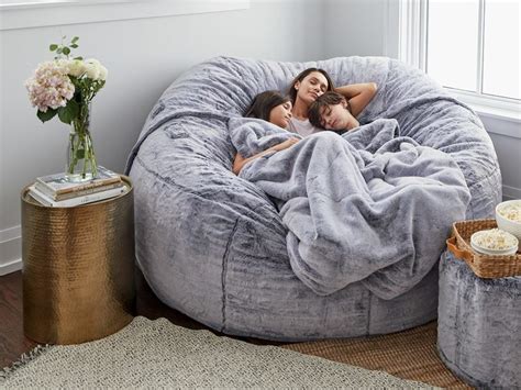 Love sac. Pros: Shockingly high quality. These things are solid and can take a beating. Very stain and spill resistant, the couch still looks nearly brand new. The modularity is fantastic, most sectionals are modular, but the way lovesac does it is by far the best. So easy to make different configurations and make it quickly. 