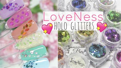 LoveNess Holo Glitters & Pigmenten - Nagelbenodigdheden.nl