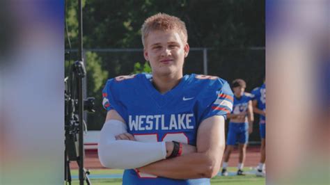 Loved ones remember Westlake High football player who died after asthma attack