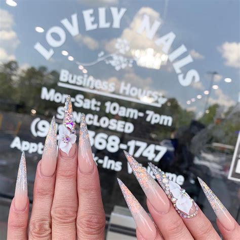 Lovely nails hinesville ga. Get reviews, hours, directions, coupons and more for Lovely Nails. Search for other Nail Salons on The Real Yellow Pages®. Find a business. Find a business. Where? ... GA 31406. Appearances Hair & Nail Salon (8) 7708 Waters Ave, Savannah, GA 31406. 1 Mylizzies Hair. 8410 Abercorn St, Savannah, GA 31406. Total Wellness Massage. 