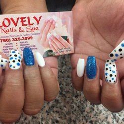 Lovely nails palm springs. Top 10 Best Nail Salon in Palm Springs, CA - March 2024 - Yelp - Urban Nails, Studio M Salon and Spa, Lotus Nails & Spa, Sunshine Nail Salon, Happy Nails, Beautiful Spa, All About You Nail & Hair Salon, Rejuvenation Nails & Spa, Lovely Nails, Finesse Nails & Spa 