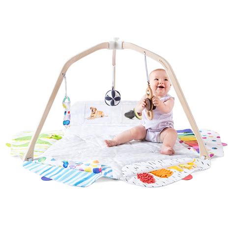 Lovevery play gym. Lovevery's award-winning, Montessori-inspired baby activity gym gives baby a whole year of play for their developing brain. See inside The Play Gym by Lovevery. 