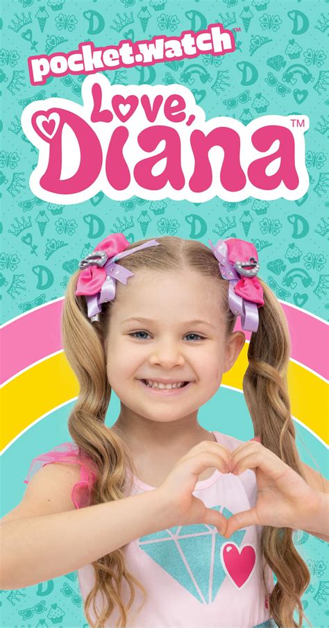 Lovexdaina. Pocket.watch's newest brand, Love, Diana, based on the #3 YouTube channel in the world, Kids Diana Show, debuts in October 2020. The company was founded in March 2017 by Chris M. Williams and is ... 