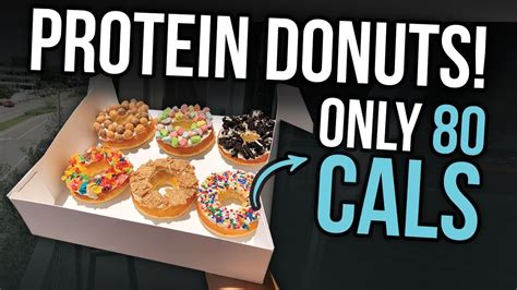 Low Cal Protein Donuts Recipe! Only 80 Calories! - YouTube