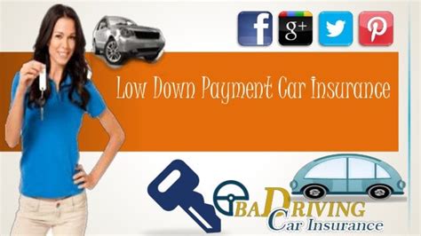 Low Down Payment Auto Insurance