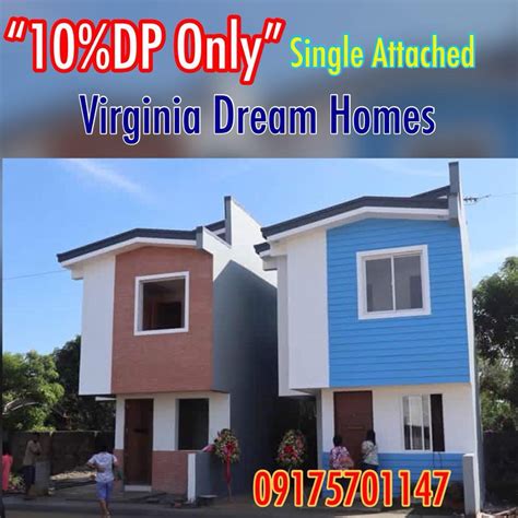 Low Dp 3 BR Virginia Dream Homes Montalban Rizal house for sale