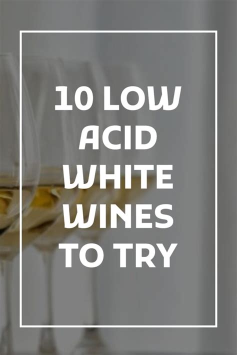 Low acid wine. Even in low-acid wines, a balanced acidity is crucial for the overall impression, as it keeps alcohol and residual sugar in check. The pH value of wine is between 2.9 and 4.0 – depending on the grape variety and growing region. 