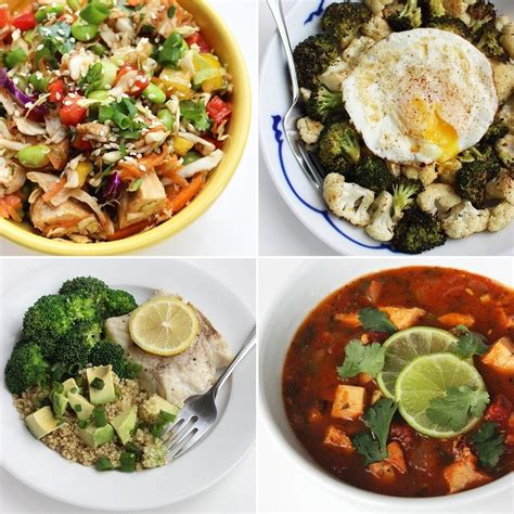 Low calorie lunch recipes. These Low Calorie Recipes prove you can eat healthy, nutritious meals with less than 500 calories per serving for a complete meal - and there's no skimping owns serving sizes! My picks: Pork and Bean Stir Fry served with cauliflower rice, Chinese Noodle Soup, and this incredible super low calorie Cream of Vegetable Soup! Only Quick & Easy. 