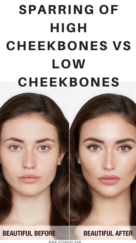 If the malar bones are close up to the eyes, you're considered to have high cheekbones. If they sit lower towards the tip of your nose, then you most likely have lower cheekbones.