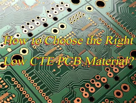 Low cte pcb material.  PCB makers can apply the same manufacturing process as conventinal BT...