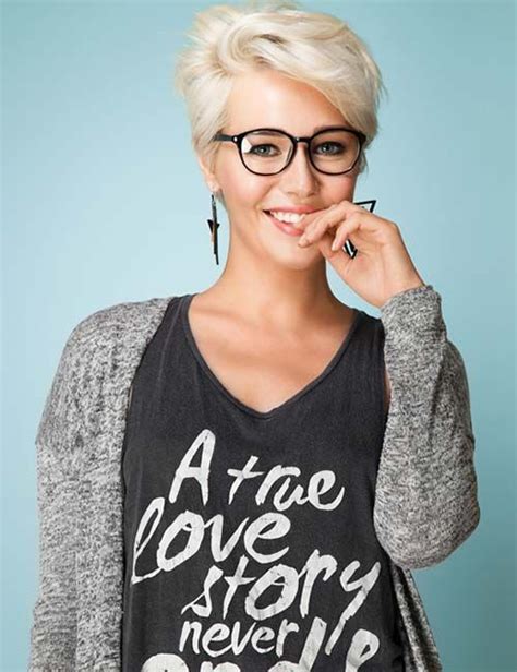 Low maintenance short hairstyles for glasses wearers. Nov 22, 2023 · Low-maintenance short haircuts are easy to style and won’t demand strict upkeep. The length ranges from a shaved head to a wide array of pixies, bobs, and lobs. The length options are limitless, flattering women’s features in the best light possible. Christine Sandella, a hairstylist in Toms River, NJ, shares some perks with short hair. 