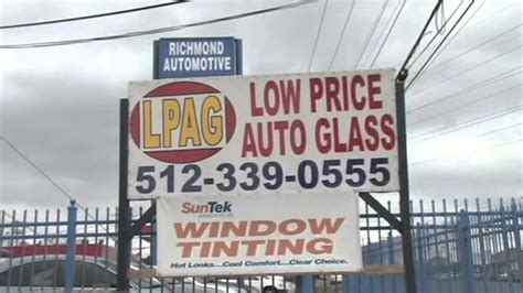 We have the lowest prices in town for specialty auto glass. These windshields start at $129.00 (+moulding if needed). ... In fact, we'll beat the price of any Austin glass competitor, just give us a call. Share Share Share Pin. Auto. Auto Glass Repair; Windshield Replacement; ... Ace Discount Glass 6308 Spicewood Springs Road Austin, TX 78759 .... 
