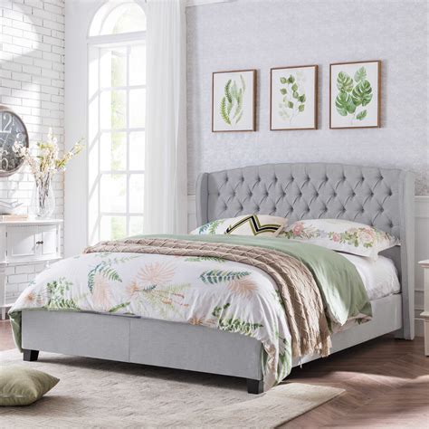 Low profile king size bed frame. Hariana Tech Smart Ultimate Italian Leather Bed Upholstered Bed. by Jubilee Modern/contemporary design. From $2,759.99 $2,999.99. ( 44) Free shipping. Bed Frame Material. Metal, Solid + Manufactured Wood. Upholstery … 