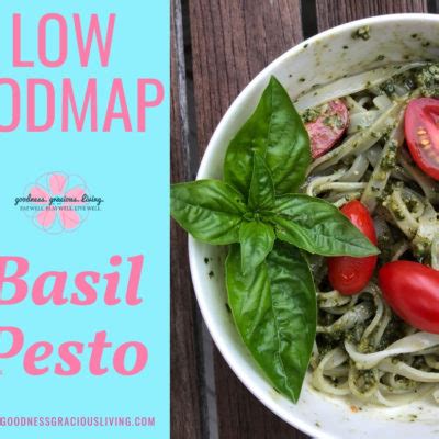 Low-FODMAP Basil Pesto - Beth Rosen, RD