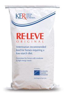 Low-starch Horse Feed - RE-LEVE Kentucky Equine Research