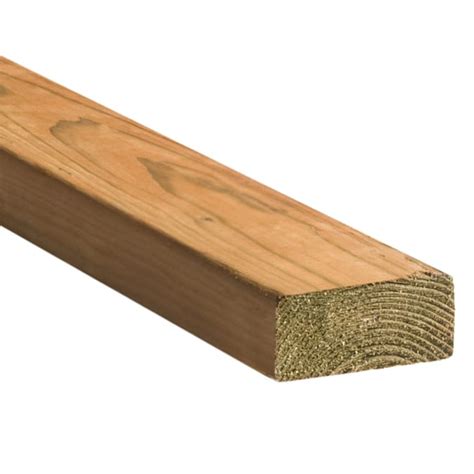 Lowe's 2x4x8 pressure treated. Common: 4-in x 4-in x 8-ft; actual: 3.375-in x 3.375-in x 8-ft. Redwood: there's nothing like the real thing. Rich in grain and color. Naturally resistant to rot, decay, and insect damage. Longer lasting than all other softwood species. California heart boards offer superior performance and appearance. "California heart" means these boards have ... 