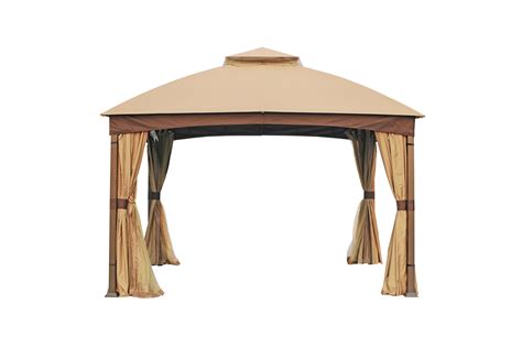 Now $ 22999. $359.99. Gazebo 10'x10', SEGMART Outdoor Gazebo with Netting and Curtains, Outdoor Canopy Sun Shelter Gazebo Tent Screen House, Gazebo With Ventilated Double Roof for Outside Yard Deck Patio, LLL4608. Free …. Lowe's gazebo clearance