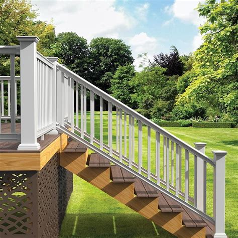 Shop VEVOR Handrails Stair Railing 43.8-in x 2.4-in x 38.5-in Black Steel Deck Stair Rail Kit in the Deck Railing Systems department at Lowe's.com. 3-4 Steps Wrought Iron Handrail: Our outdoor stair railing for concrete provides extra protection for the elderly, children, and disabled struggling to use