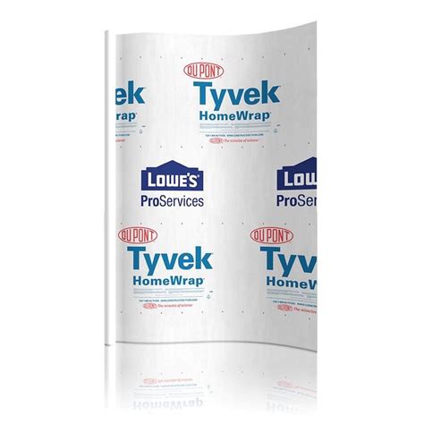 Lowe's house wrap vs tyvek. As a result, the perm rating of high-performance home wraps like DuPont Tyvek house wraps goes as high as 50 though others may have a lower rating. Roof underlays, on the other hand, have much lower perm ratings. I remember seeing a roof underlay on the sidewalls of a structure. One thing that spoiled the scenario the most … 
