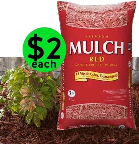 1.5 cu. ft. Bagged Brown Wood Mulch. (5331) Questions & Answers (226) +3. Hover Image to Zoom. $ 3 97. Earthgro Brown Wood Mulch year-long color with Color Advantage. 3-in. layer helps prevent weeds by blocking growth and sunlight. Helps conserve soil moisture. View More Details.. 
