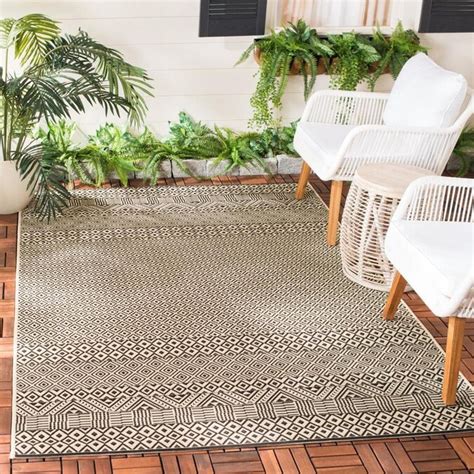 Shop allen + roth with STAINMASTER Iris 9 x 12 Gray Indoor/Outdoor Geometric Area Rug in the Rugs department at Lowe's.com. Allen and Roth lifestyle performance rugs are where beauty and function come together as they a perfect for today&#8217;s active lifestyle. This modern Geo