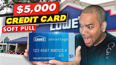 See if You Prequalify Get a decision in seconds with no impact to your credit bureau score. See if You Prequalify Ready to Apply? Get started here. Apply Now Everyday Advantages Make it easier to complete the home projects you've always dreamed about with these everyday offers from the Lowe's Advantage Card. Limited-Time Offers.