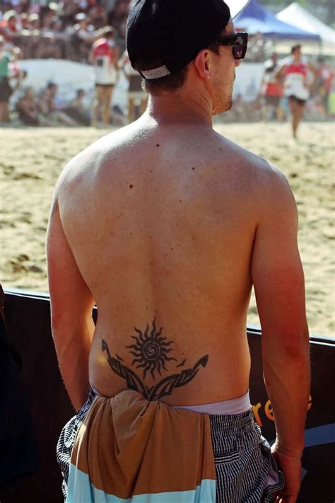 Lower Back Tattoos on Men