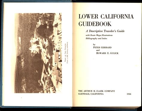 Lower california guidebook a descriptive travelers guide. - Manuale del motore diesel 2 cilindri deutz.