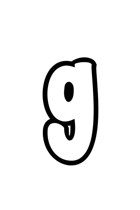 Lowercase g in bubble letters. Bubble Letters! - Sesame Street 