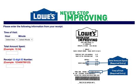 Lowes .com/survey
