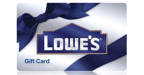 Lowes Discounted Gift Card