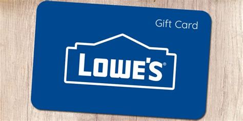 Lowes Gift Cards Near Me