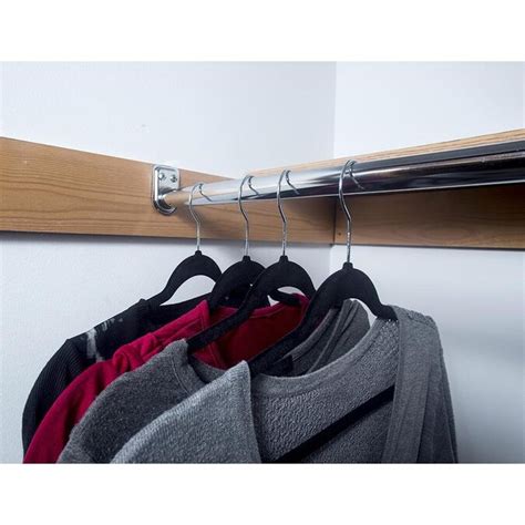 Many choices are also available as adjustable closet rods and rods you can cut to fit a specific closet width. And, if you're looking for a metal closet rod, Lowe's has options in a range of finishes, including polished brass, oil-rubbed bronze and more. Many heavy-duty closet setups can hold as much as 50% more weight than standard-duty ....