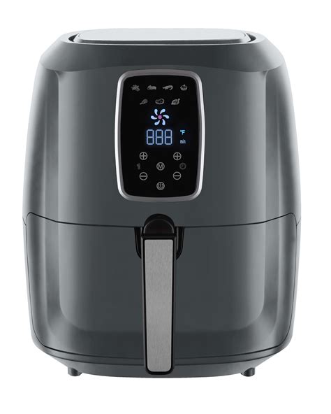 Lowes air fryer. Powerful air frying technology with rapid hot air circulation. Multi-functional and versatile, for frying, baking, grilling and roasting with little to no oil added. No oil smell, no splatter, no mess. Removable parts are dishwasher safe. Large 5.3 quart capacity. Digital temperature control up to 400F. Timer up to 60 minutes. 