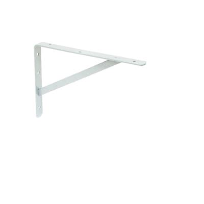 allen + roth 10.35-in L x 1.5-in W x 5.28-in D Heavy Duty Black Shelf Bracket. This J-strap shelf bracket offers a simple design to match any home decor. This heavy-duty bracket offers a design accent to any wall-mounted shelving. View More. 