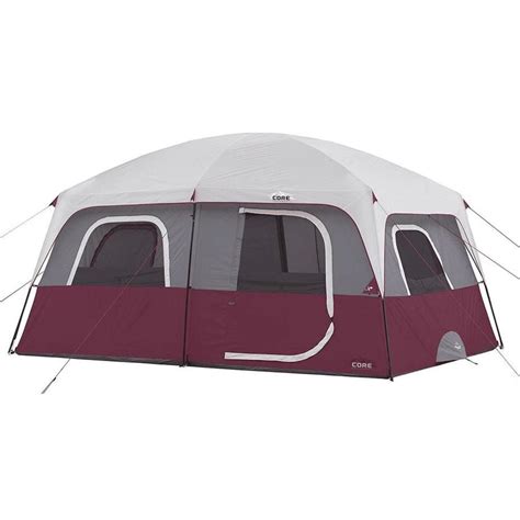 Gazelle Polyester 8-Person Tent. The T4 Plus Hub Tent expands upon the innovation of our line of camping tents by adding a screened-in, convertible second room. This area provides an added leisure area with cover from the insects and elements but quickly converts into a sleeping space with the use of zippered privacy panels.