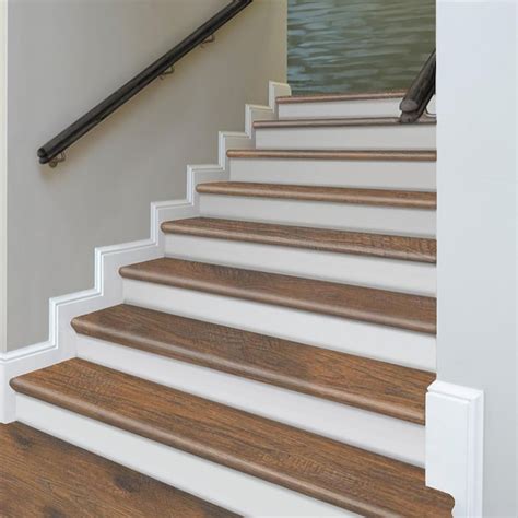 Shop Zamma Cap A Tread Stair Renewal System 12.125-in x 47-in Grey Cloud Marble Type 1 Kit with Reversible Riser Laminate Stair Tread in the Stair Treads department at Lowe's.com. Cap A Tread stair renewal system combines elegance with ease of installation, allowing any customer to update or refresh stairs. Cap A Tread is a patented. 
