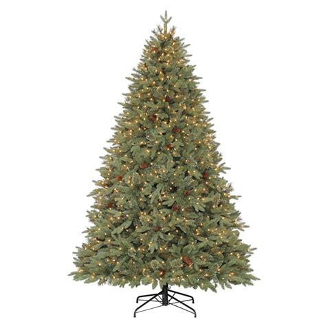 Lowes christmas trees prelit. Set of 3 Farmhouse Fir artificial Christmas trees with warm white lights. Includes (1) 3-ft. tree, (1) 4-ft. tree and (1) 5-ft. tree. Lifelike evergreen foliage with angled branches. … 