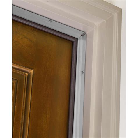 Lowes door weather strip. M-D 6-3/4-ft x 1-1/8-in x 1/2-in White Vinyl/Foam Door Weatherstrip. The M-D Vinyl-coated Foam Top and Sides Door Seal fits doors with a kerf/channel to protect against drafts, moisture, dust and insects. Save on energy by sealing the top and sides of your door and keeping the heat or air conditioning from escaping. 