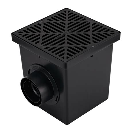 Lowes drain basin. 12 in. square grate has an open surface area of 53.1 sq. in. . 162 GPM flow rate for 12 in. square plastic grate. Rated for NDS Class B loads (up to 175 psi) when properly installed with grate-recommended for medium-duty pneumatic tire traffic, autos, and light trucks at speeds less than 20 mph. 