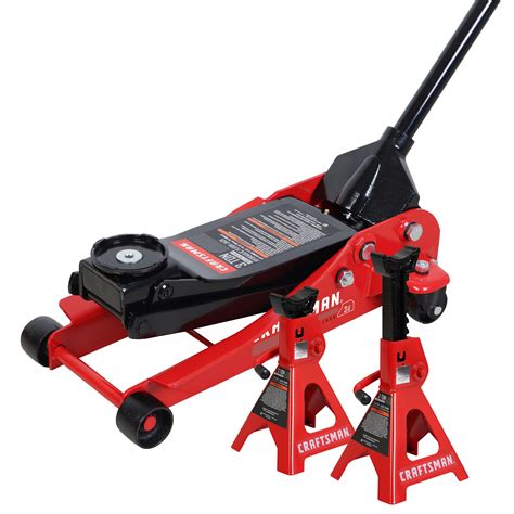 1.5-Ton Super-Long Floor Jack - This 1.5-ton super-long floor jack is perfect for reaching the jacking points on most low ground-clearance vehicles. 3,000-lb lifting capacity. Long-reach chassis. Low-profile design accommodates low ground-clearance vehicles. Professional model designed for heavy use. Direct-drive pump operation for precise control.. 