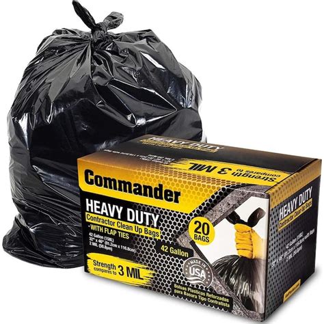Lowes heavy duty trash bags. 39-Gallons Black Outdoor Plastic Lawn and Leaf Drawstring Trash Bag (34-Count) Compare. Hefty. 30-Gallons Clear Outdoor Plastic Recycling Drawstring Trash Bag (36-Count) Compare. Hefty. 13-Gallons Fabuloso White Plastic Kitchen Drawstring Trash Bag (40-Count) Find Hefty Residential trash bags at Lowe's today. 
