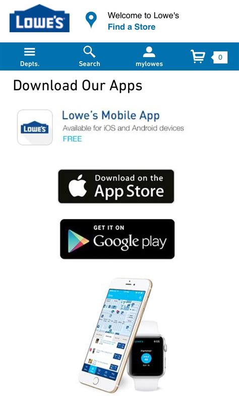 Lowes mobile app. Feb 14, 2019 ... ... mobile app. Please feel free to try the following steps to resolve this. -If you are signed into a Mylowes account when using the app (or ... 