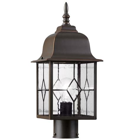 Barrington 17.88-in Distressed Black and Wood Rustic Outdoor Post Light. Kichler. Marimount 18.25-in Black Farmhouse Outdoor Light Post Lantern. Kichler. Courtyard 27.5-in Textured Black Traditional Outdoor Post Light. Kichler. Courtyard 27-in Rubbed Bronze Traditional Outdoor Light Post Lantern. Color: Black.