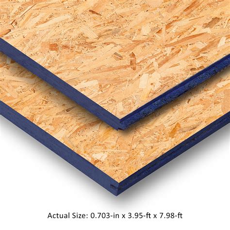 9-ft Plywood & Sheathing. Pickup Free Delivery Fast Delivery. Sort & Filter (1) 7/16-in x 4-ft x 9-ft Southern Yellow Pine OSB (Oriented Strand Board) Sheathing. Find My Store. 96. Actual Dimensions: .406-in x 3.98-ft x 8.98-ft. Edge Profile: Square. Wood Species: Southern yellow pine.. 