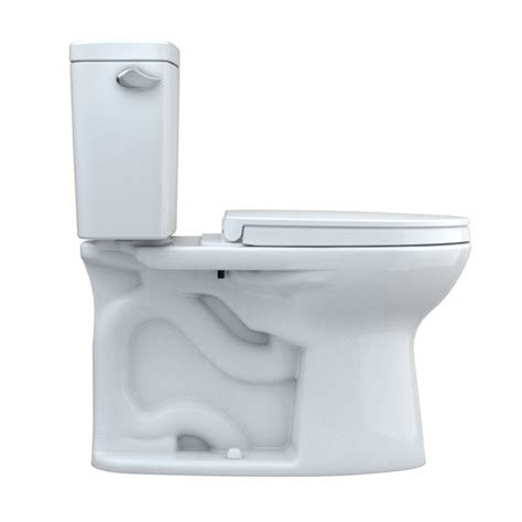 Shop TOTO Drake Cotton Elongated Standard Height 2-piece WaterSense Toilet 10-in Rough-In 1.28-GPF in the Toilets department at Lowe's.com. The TOTO® Drake® Transitional Two-Piece Elongated 1.28 GPF Universal Height TORNADO FLUSH® Toilet with 10 Inch Rough-In and CEFIONTECT® is ... Errors will be corrected where …. 