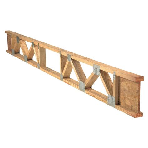 Trusses. 2-1/2 in. x 11-7/8 in. x 20 ft. I-Joist. Questions & Answers (20) Hover Image to Zoom. Share. Suitable for both residential and non-residential application. Made of wood for lasting use. Measures 20 ft. L x …. 